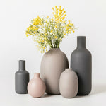 Blumenvase Matt Keramik